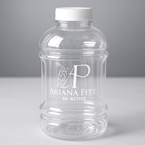 Foto Garrafa Transparente Cristal